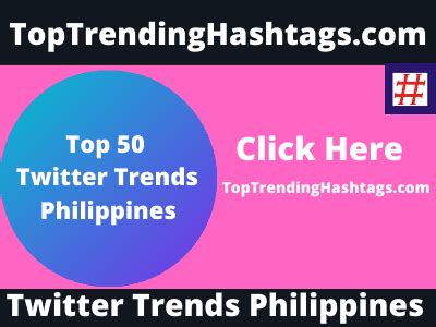 philippine twitter trends|Philippines • Now • Twitter Trending Hashtags and Topics.